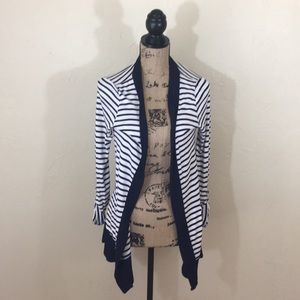 Anthropologie Splendid Wide Ruled Cardigan